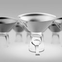 Ver imagem 5 de Taça Inox Suzzara com Colher Design Elegante e Durável Riva