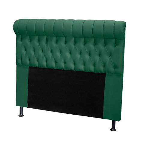 Cabeceira Tóquio 120 cm Suede Verde