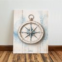 Ver imagem 4 de Kit3 Quadro Decorativo Marítimo Náutico Barco Ancora Praia Mar 40x28cm