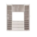 Ver imagem 4 de Guarda Roupa Planejado Capelinha 4 Portas 3 Gavetas Hera CabeCasa MadeiraOriginals Cream