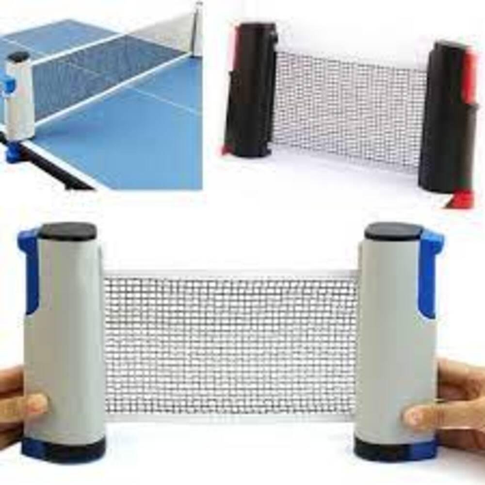 Rede Universal Mesa Ping Pong Retrátil até 1,65m Tênis de Mesa Supremo
