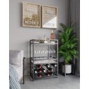 Ver imagem 2 de Adega De Vinhos Royal Para 15 Garrafas - Rosa Milkshake 0,90x0,40x0,60