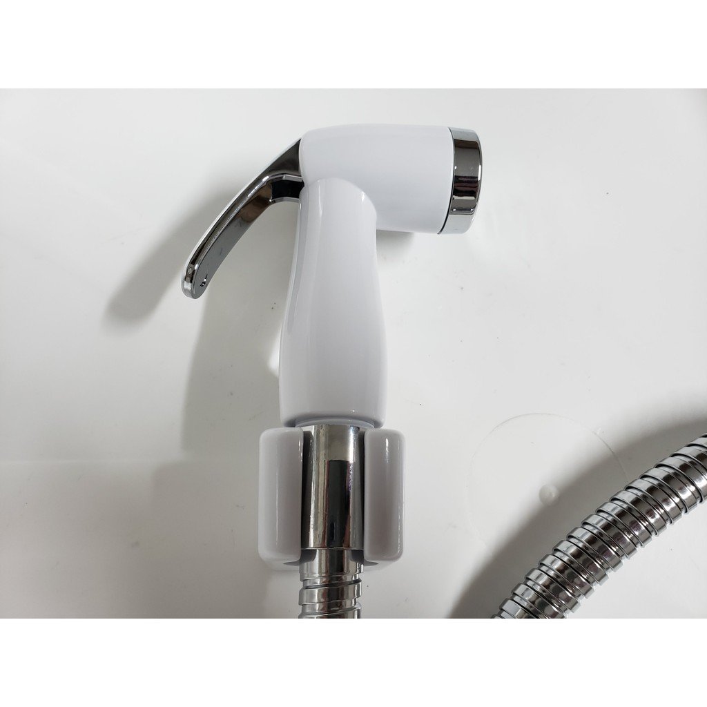 Ducha Higiênica Gatilho ABS Mangueira 1.20m com Registro - 1