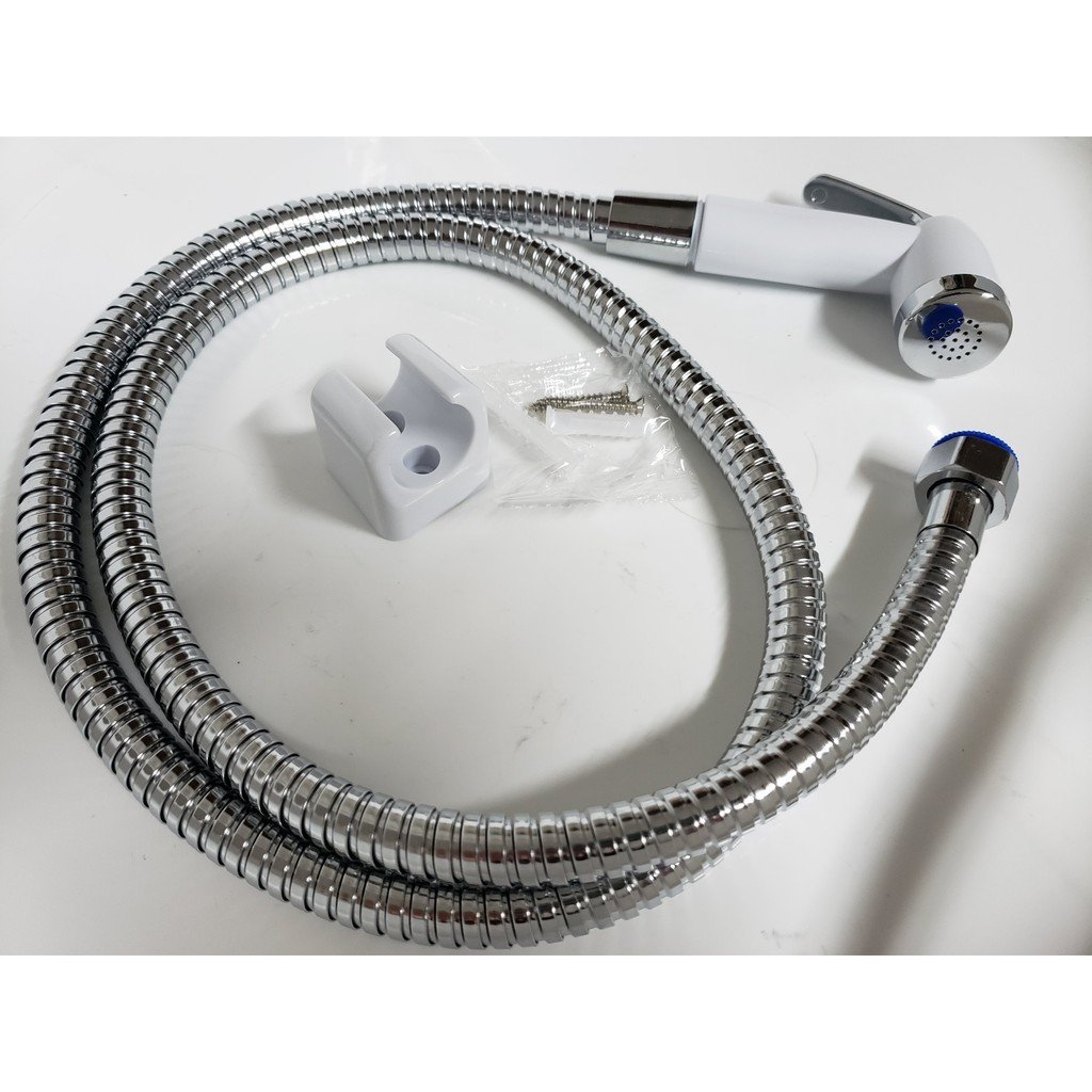 Ducha Higiênica Gatilho ABS Mangueira 1.20m com Registro - 4