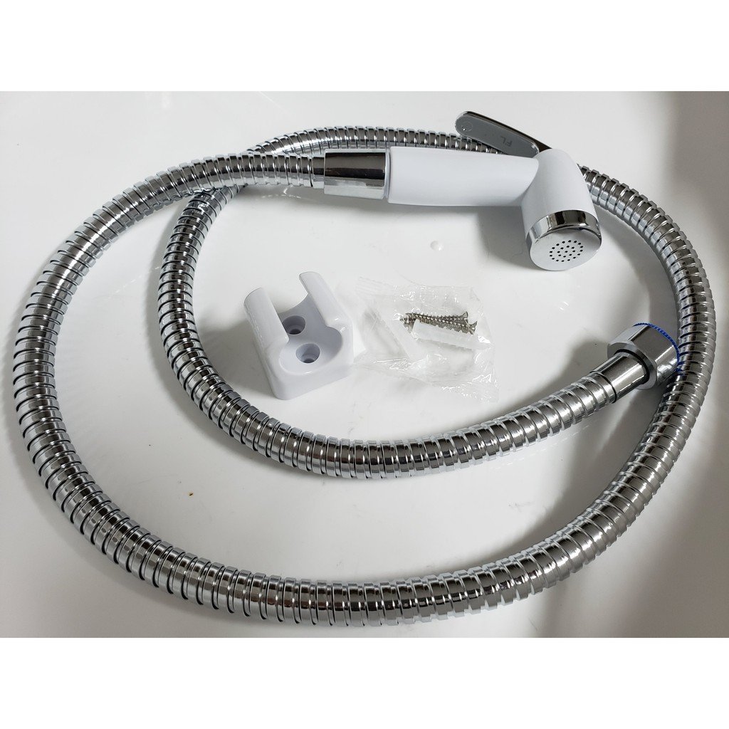 Ducha Higiênica Gatilho ABS Mangueira 1.20m com Registro - 3