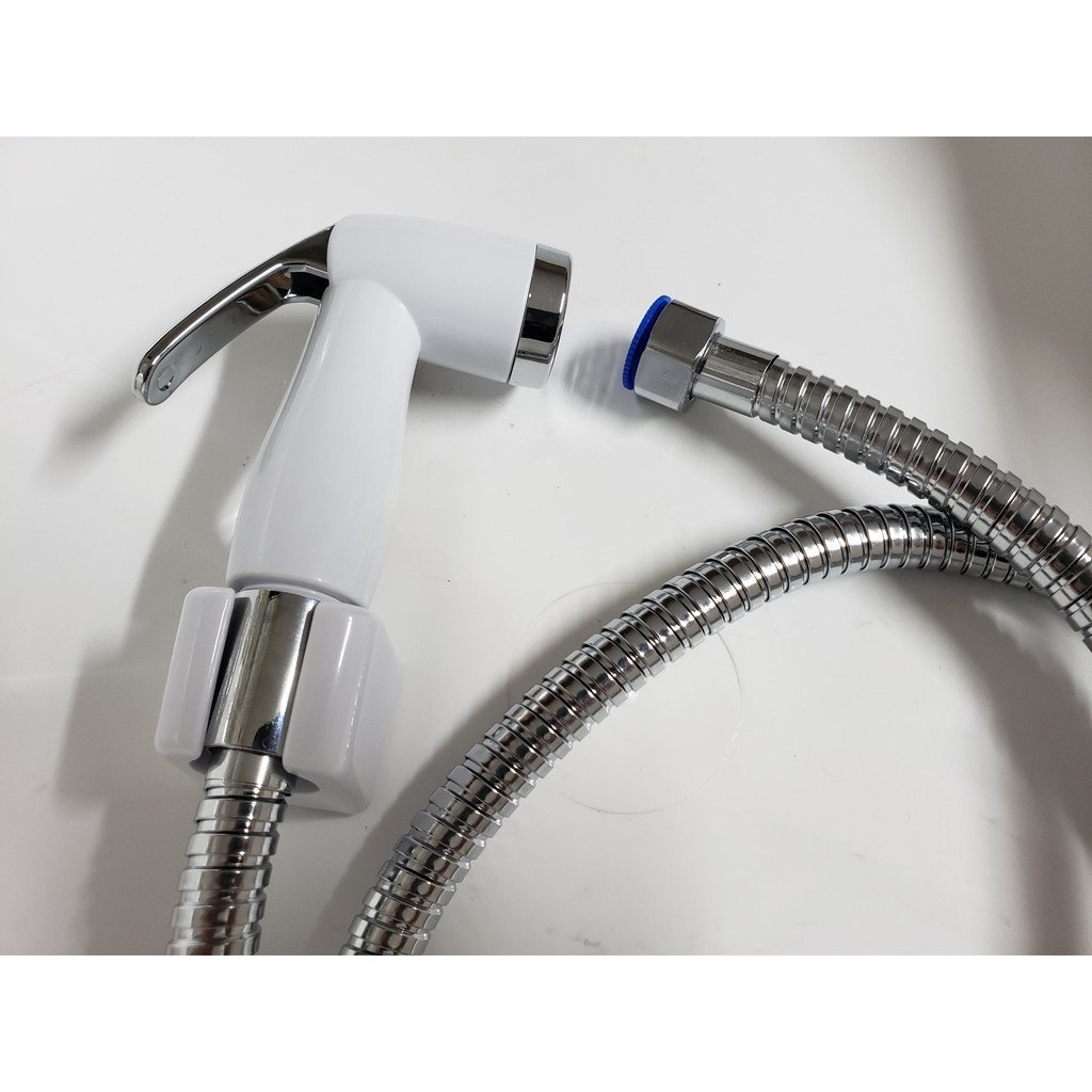 Ducha Higiênica Gatilho ABS Mangueira 1.20m com Registro - 5