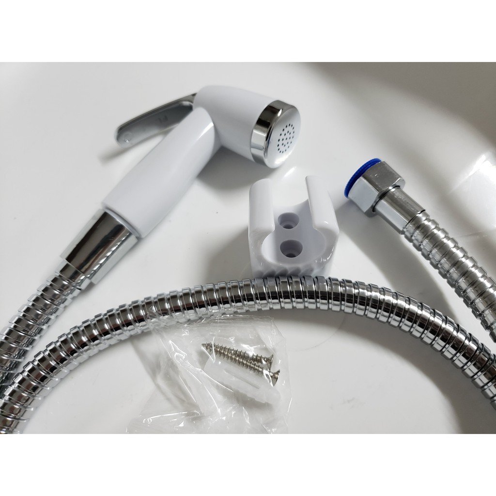 Ducha Higiênica Gatilho ABS Mangueira 1.20m com Registro - 2