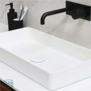 Ver imagem 4 de Válvula Click 7/8 Cerâmica Branca Inox Ralo Pia Banheiro 3cm Lavabo