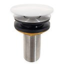 Ver imagem 1 de Válvula Click 7/8 Cerâmica Branca Inox Ralo Pia Banheiro 3cm Lavabo