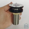 Válvula Ralo 7/8 Inox Banheiro Cubas Pias Lavatório Tanque - 4