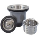 Ver imagem 1 de Valvula 3 1/2 Inox Cozinha Cuba e Pia com Cesto Removível Ralo