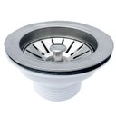 Ver imagem 1 de Válvula Americana 3 1/2 para Cuba Pia Cozinha Ralo Inox Abs