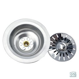 Válvula Americana 3 1/2 para Cuba Pia Cozinha Ralo Inox Abs - 4