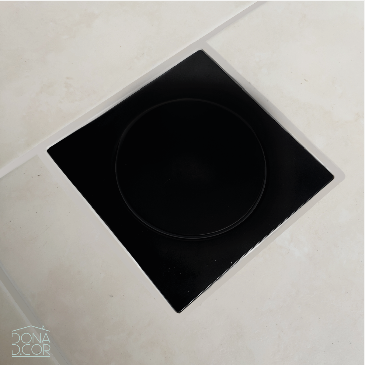 Ralo Preto 15x15 Banheiro Inox Fosco Click Black Inteligente - 3