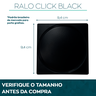 Ralo Preto 10x10 Banheiro Inox Fosco Click Black Inteligente - 2