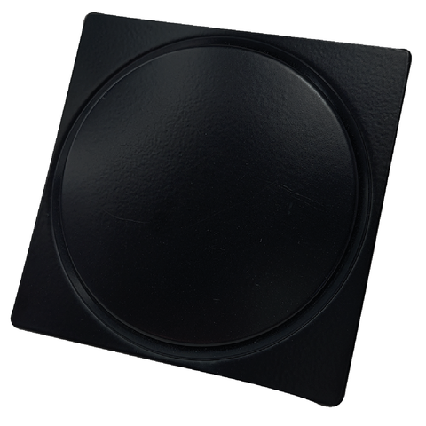 Ralo Preto 10x10 Banheiro Inox Fosco Click Black Inteligente