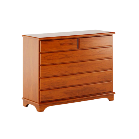 Cômoda Raquel 6 Gavetas Madeira Maciça