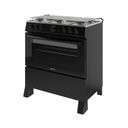 Ver imagem 4 de Fogão 6 Bocas a Gás Itatiaia Star New com Acendimento Automático e Forno 82l Preto Bivolt