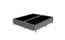 Ver imagem 2 de Base Box Casal Bipartido Suede Cinza 28x69x188