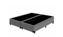Ver imagem 1 de Base Box Casal Bipartido Suede Cinza 28x69x188
