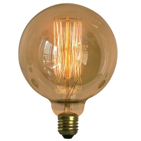 Kit 3 Lâmpada Retro Decorativa Vintage Thomas Edison G125 110v