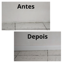 Ver imagem 3 de Rodapé 8 Cm Rodameio Poliestireno 10 Metros Liso Passa Fio Brt80