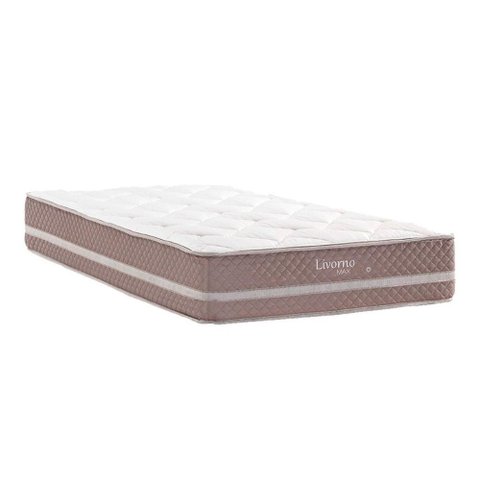 Colchão Solteirão Molas Maxspring Livorno Pillow Top (96x203x27) - Herval