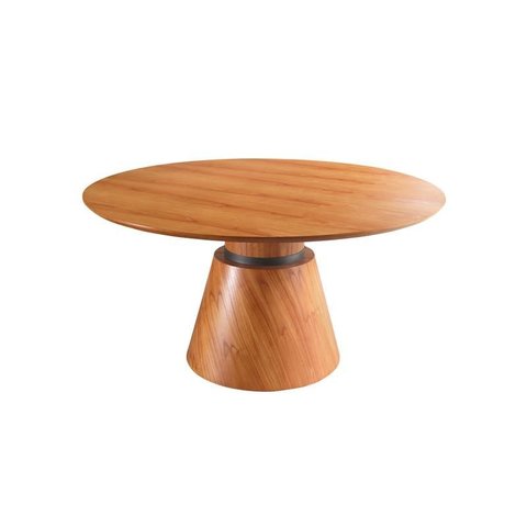 Mesa de Jantar Redonda Laminada 1,35m - Piemonte - Requinte Salas