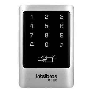 Controlador de Acesso para Ambiente Interno e Externo Sa 211Mf iP66 Teclado Touch Leitor Rfid 13,56 