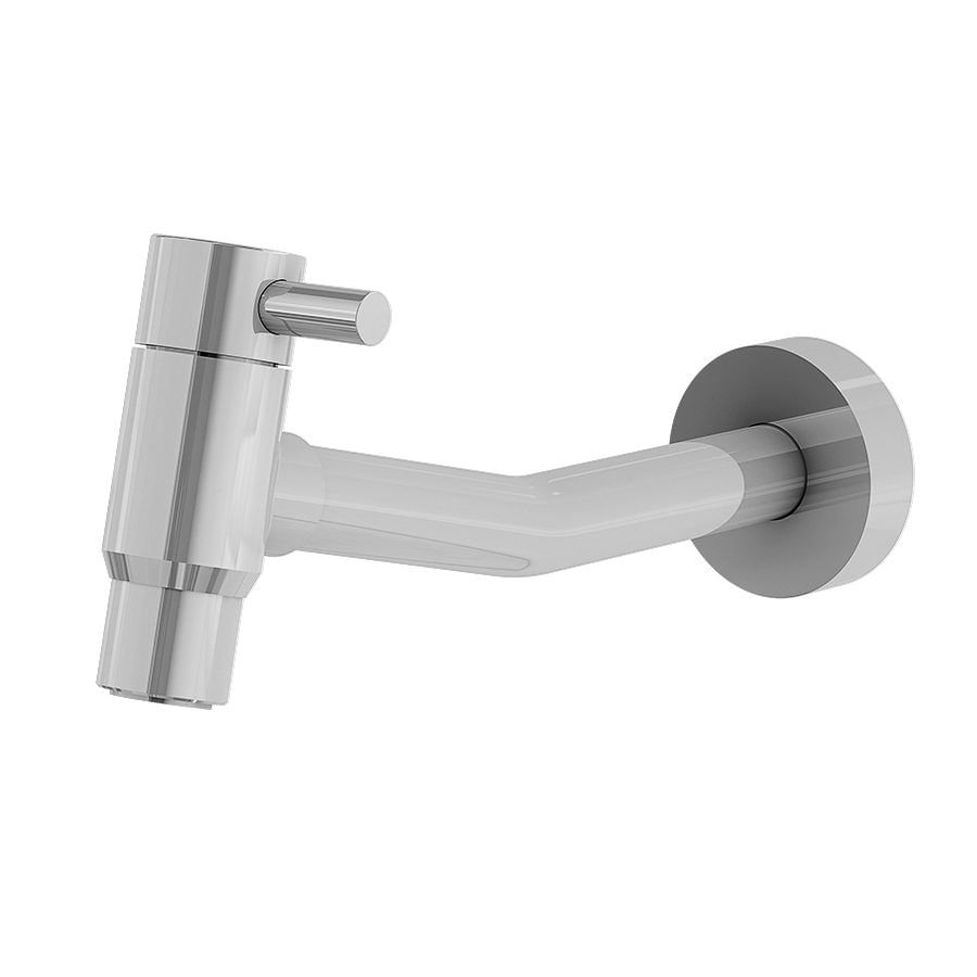 Torneira de Parede p/ Lavatório Slim Cromado 1199C95 Fani - 1