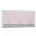 Ver imagem 1 de Guarda-roupa Modulado 165cm Aéreo 2 Portas Alpes Luciane