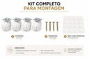 Ver imagem 7 de Mesa de Centro Moderna com Rodízios Organizador Sala