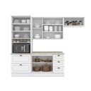 Ver mais imagens de Cozinha Modulada 271,5cm Compacta 4 Peças com Torre Quente e Vidro 8 Portas 5 Gavetas Americana Henn