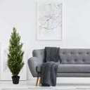 Ver imagem 1 de Pinheiro Cipreste Arvore Verde Folhagem Artificial 90cm