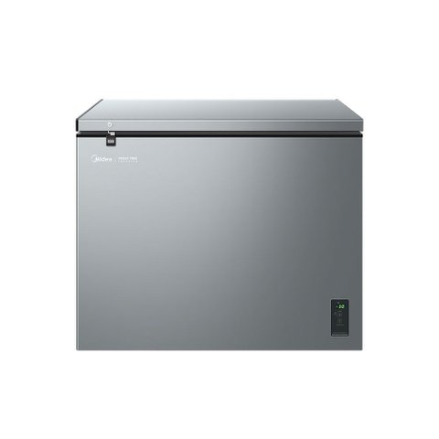 Freezer Horizontal 234L Frost Free Inverter Cor Prata Bivolt Midea MDRC321FFA503 - Bivolt