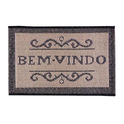 Capacho Eco Nature Bem Vindo-5 56 Chumbo 0,40x0,60m