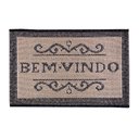 Ver imagem 1 de Capacho Eco Nature Bem Vindo-5 56 Chumbo 0,40x0,60m
