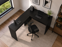 Ver imagem 2 de Mesa em L 1200 x 1500 mm Auxiliar - Linha Studio: Preto