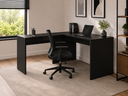 Ver imagem 1 de Mesa em L 1200 x 1500 mm Auxiliar - Linha Studio: Preto