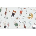 Ver imagem 2 de Toalha de Banho Bebê Escandinavo Cinza Lunar 87x88 Cm - Hug