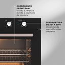 Ver imagem 4 de Forno Elétrico de Embutir Fischer Infinity 78L com Grill Inox 110V