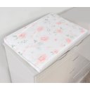 Ver imagem 4 de Kit Berço Enxoval de Bebê Flores Rosa Menina