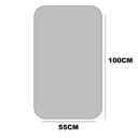 Ver imagem 5 de Espelho Retangular Grande 100 X 55 Moderno Lapidado com Suporte