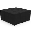 Ver mais imagens de Kit 02 Puffs Quadrado Milano 90x90 W01 Suede Preto