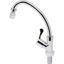 Ver imagem 4 de Torneira para Cozinha Bica Móvel Mesa Abs Cromado Abertura Rápida C98 Liege