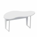 Ver imagem 2 de Escrivaninha Escritório Home Office Orgânica 171cm x 84cm em MDF Pés Metal Industrial Executive