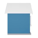Ver imagem 4 de Casinha de Brinquedo com Floreiros Mdf Azul Claro/branco L12 - Gran Belo