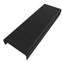 Ver imagem 1 de Perfil Listelo "u", Aço Inox 304, Escovado, Preto - 9 X 30 X 9 X 2000 Mm