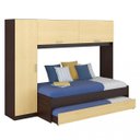 Ver imagem 2 de Guarda-Roupa Solteiro com Cama Auxiliar Embutida Espresso Móveis