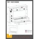 Ver imagem 4 de Guarda-Roupa Solteiro com Cama Auxiliar Embutida Espresso Móveis